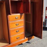 English mahogany wardrobe circa 1920