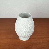 Vintage white porcelain vase German Model 605/2 by KPM Royal Porcelain, 1970s.