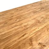 1950s farmhouse table, oak and pine