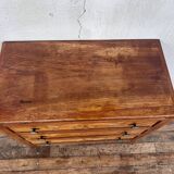 Commode style art deco 1950 1960 poignées argentés
