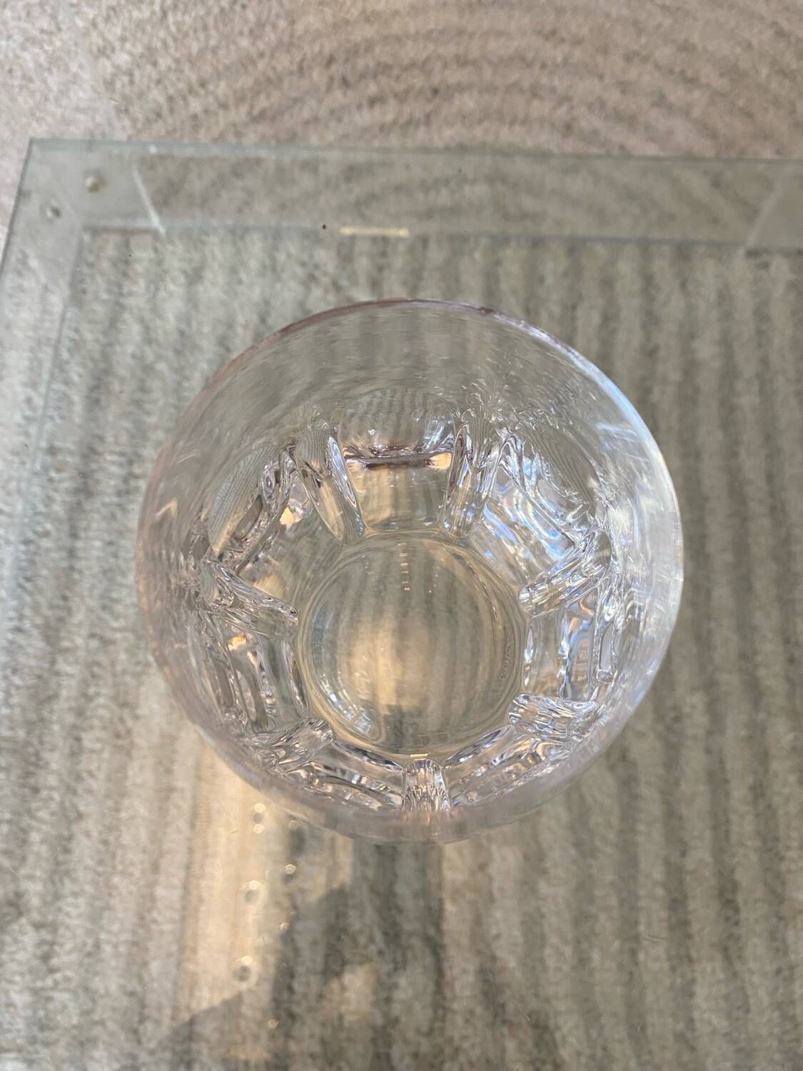 Daum France crystal glass in excellent condition