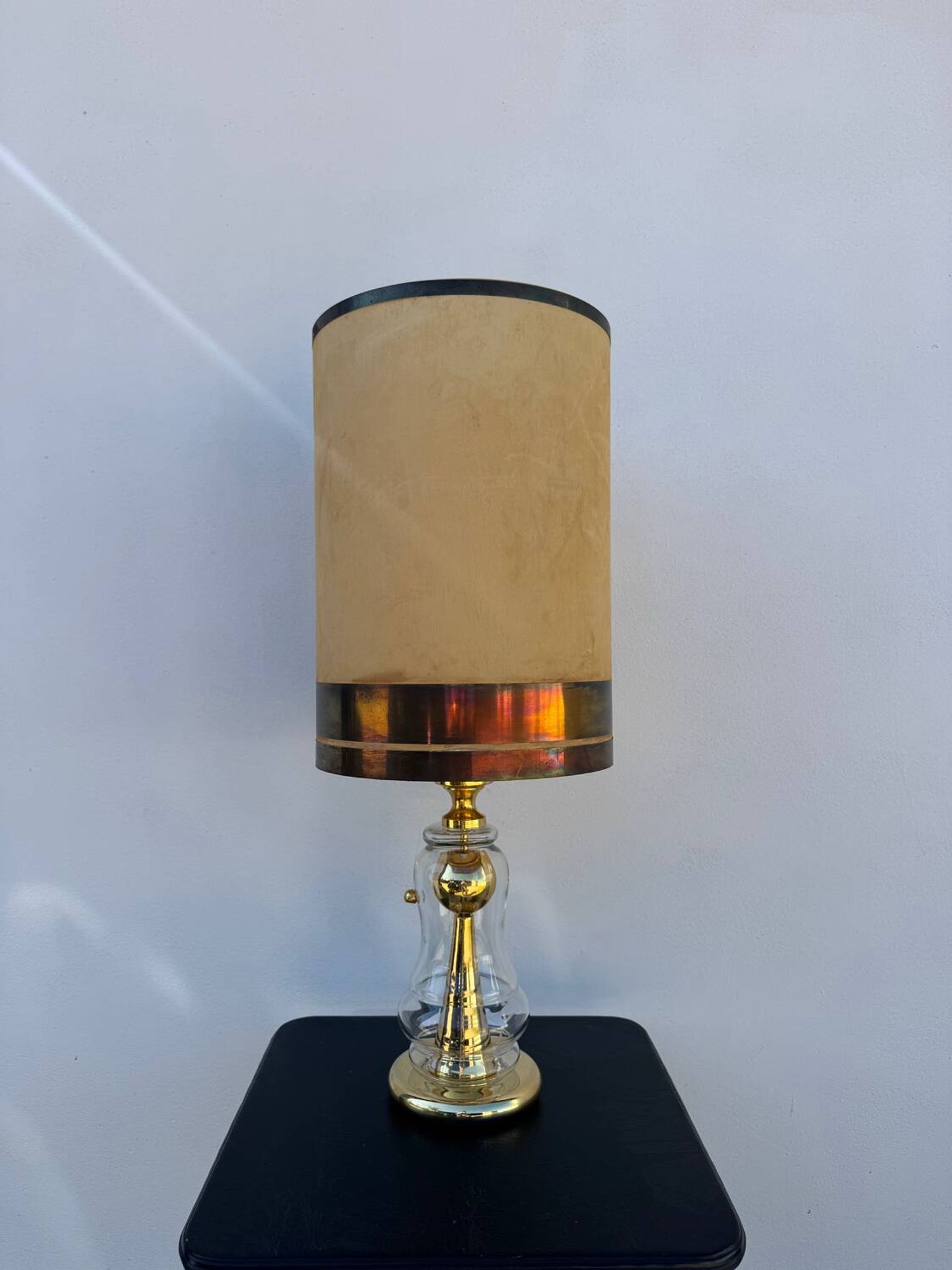 Grande lampe Richard Essig années 70