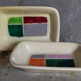 Two ceramic trinket bowls 50