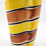 Ceramic handkerchief vase - Poët Laval France - vintage 50s