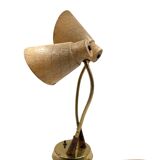 Mid-century modern two lights lamp, France circa 1960