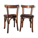 Velvet bistro chairs