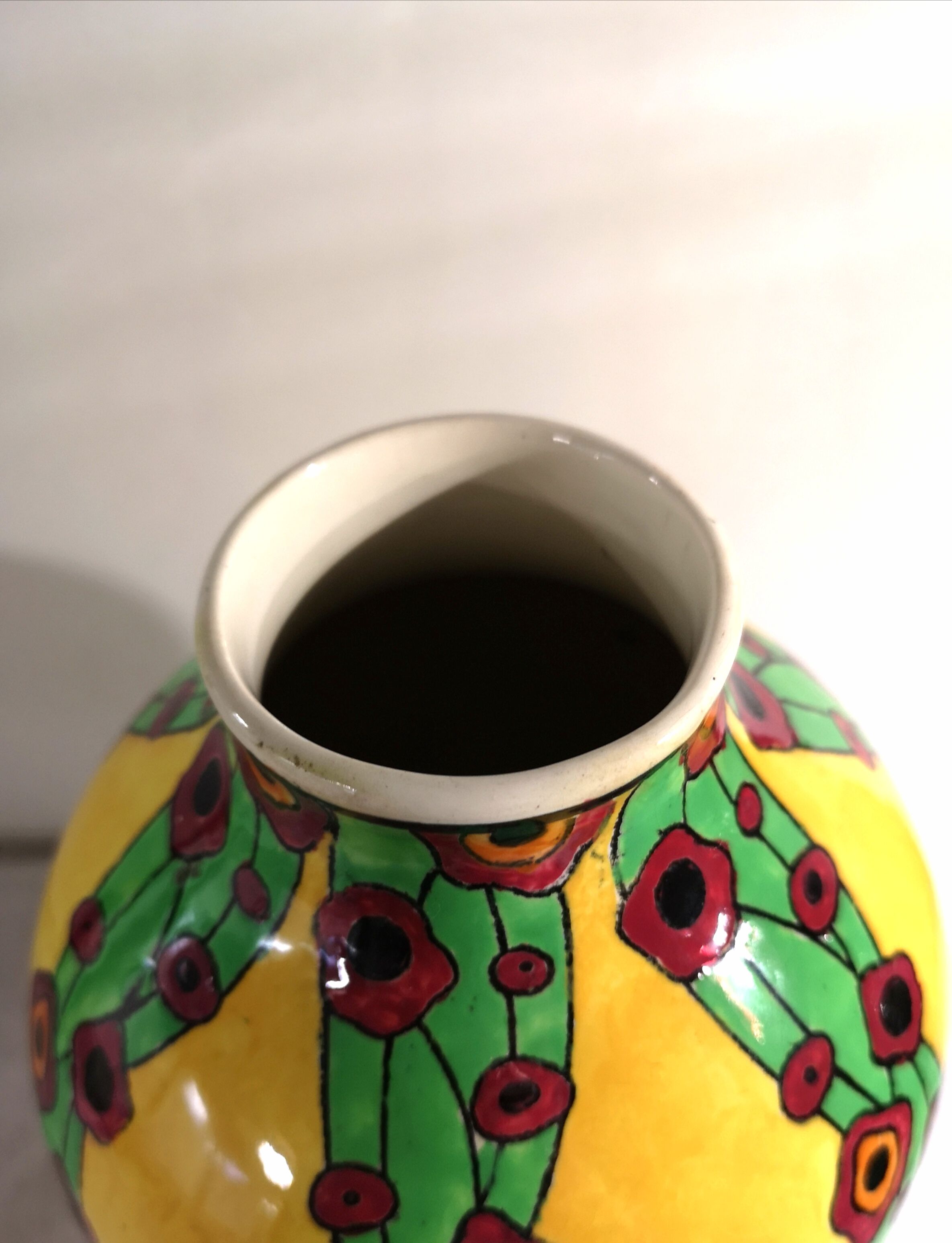 Art deco vase C. Catteau