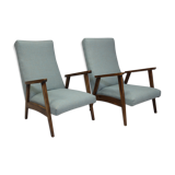 Pair of Scandinavian armchairs 50