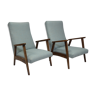 Paire de fauteuils scandinave années 50