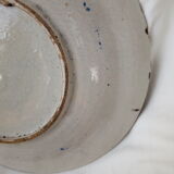 Former earthenware dish from northern France, Late 18th, early 19th century