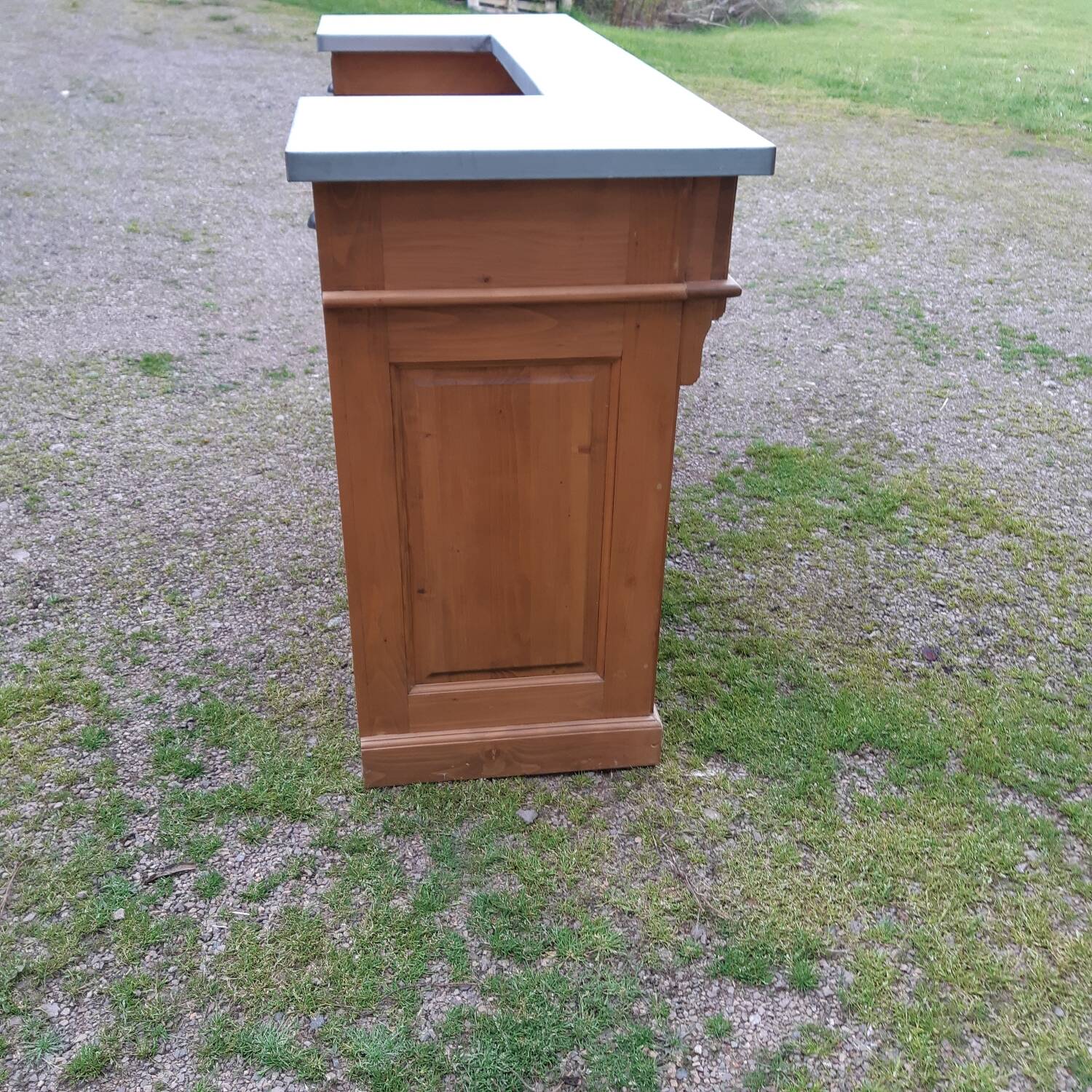 Zinc counter bar 180X60