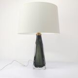 Scandinavian glass lamp Carl Fagerlund for Orrefors 1960