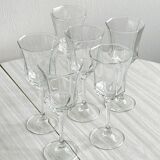 6 verres à eau / vin Luminarc.