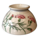 Old bowl with floral decoration soup coffee salad country decor