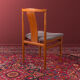 Set of 4 dining chairs by Henning Sørensen