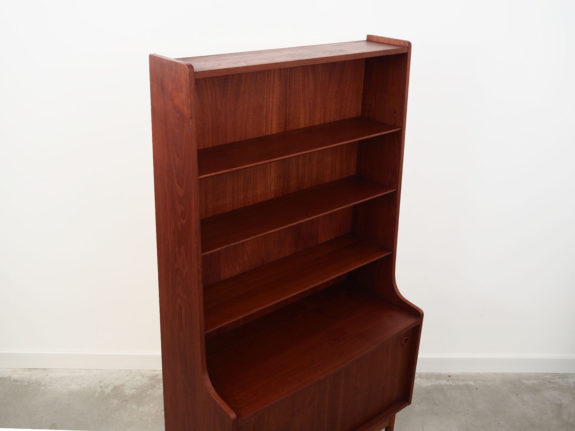 Teak bookcase, Danish design, 1960s, designer: Johannes Sorth