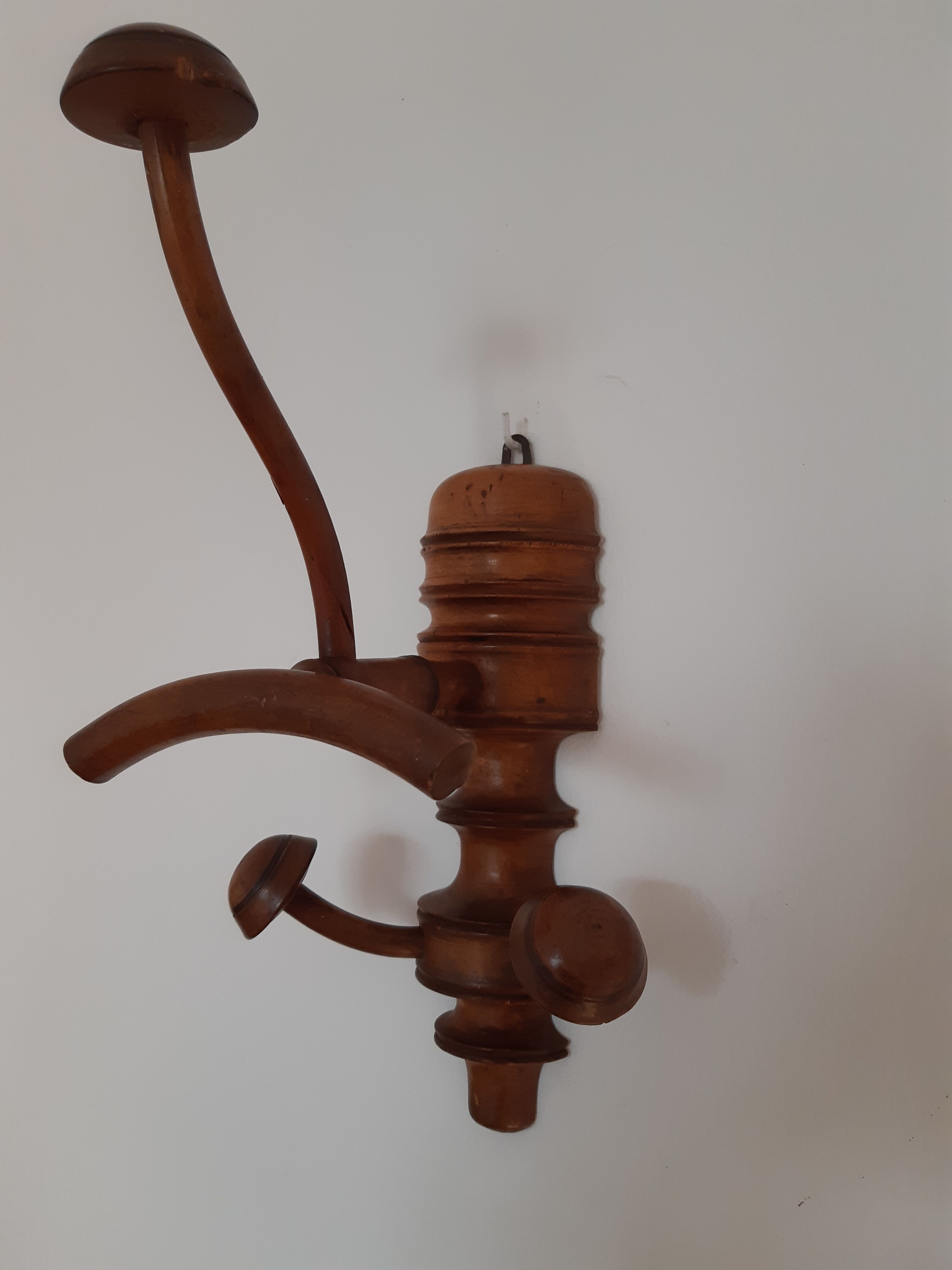 Porte manteau façon bambou