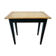 Farm table with tapered feet