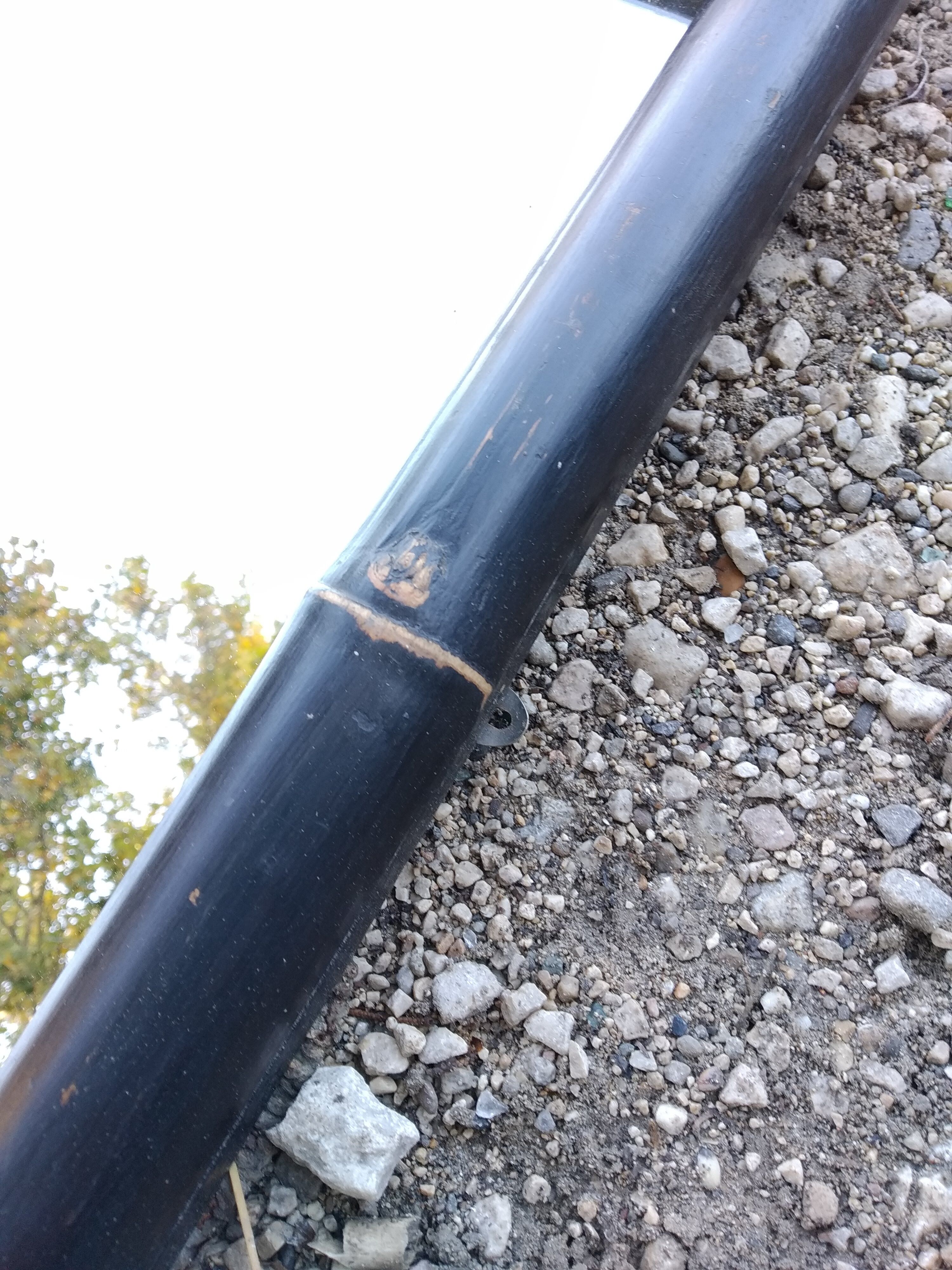 Bamboo mirror, vintage