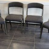 Set of 4 Baumann Gondola chairs, 1970s