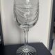 Crystal wine glasses