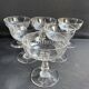 6 Baccarat champagne glasses – Art Nouveau