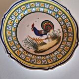 Vintage henriot quimper plate