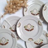 St Amand dessert plates 1970