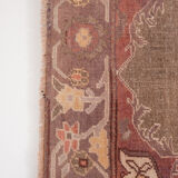 Turkish Karapinar rug with central medallion, 1970s - 153 X 258 cm