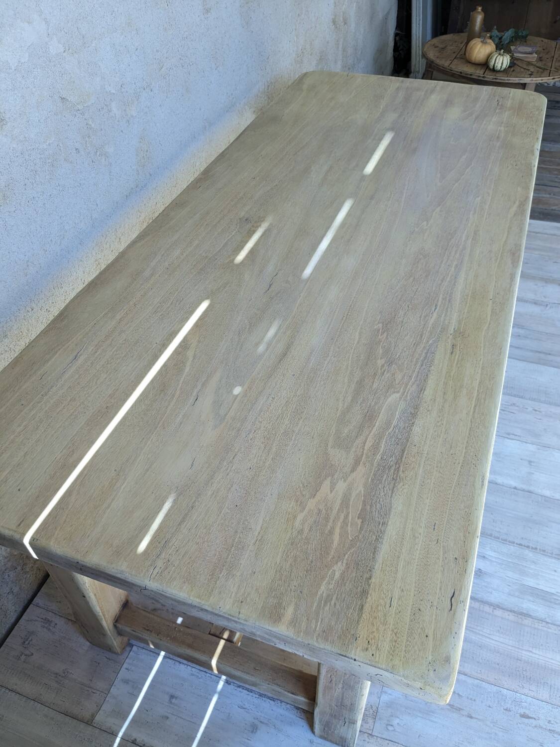 Table de ferme en bois massif