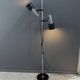 double shaded metal floorlamp by J. Hoogervorst for Anvia Netherlands