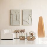 "Le Rectangle" coffee table from Dune ateliers