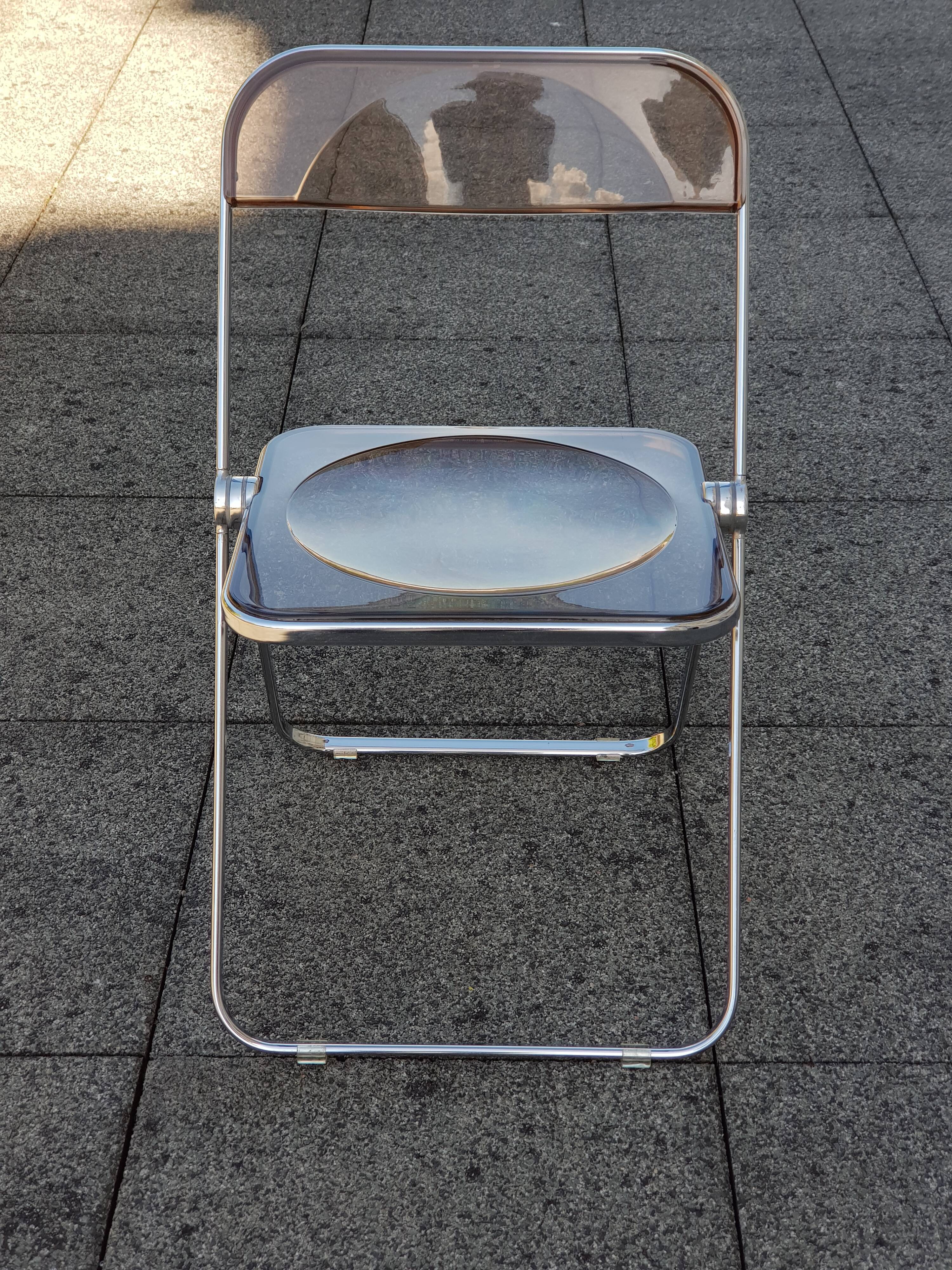 Plia Chair By Giancarlo Piretty Edition Anonima Castelli