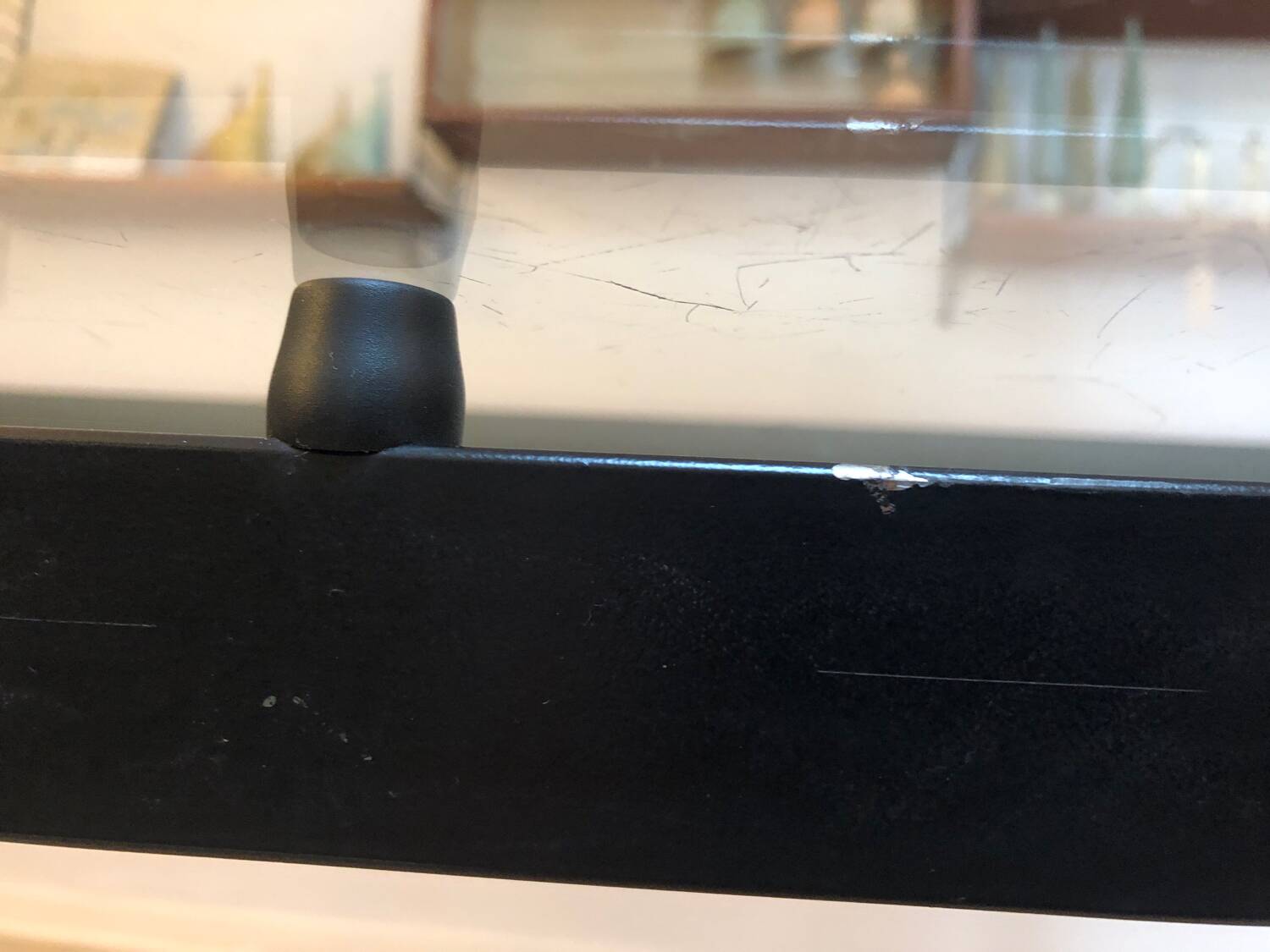 Memphis glass table, 1980