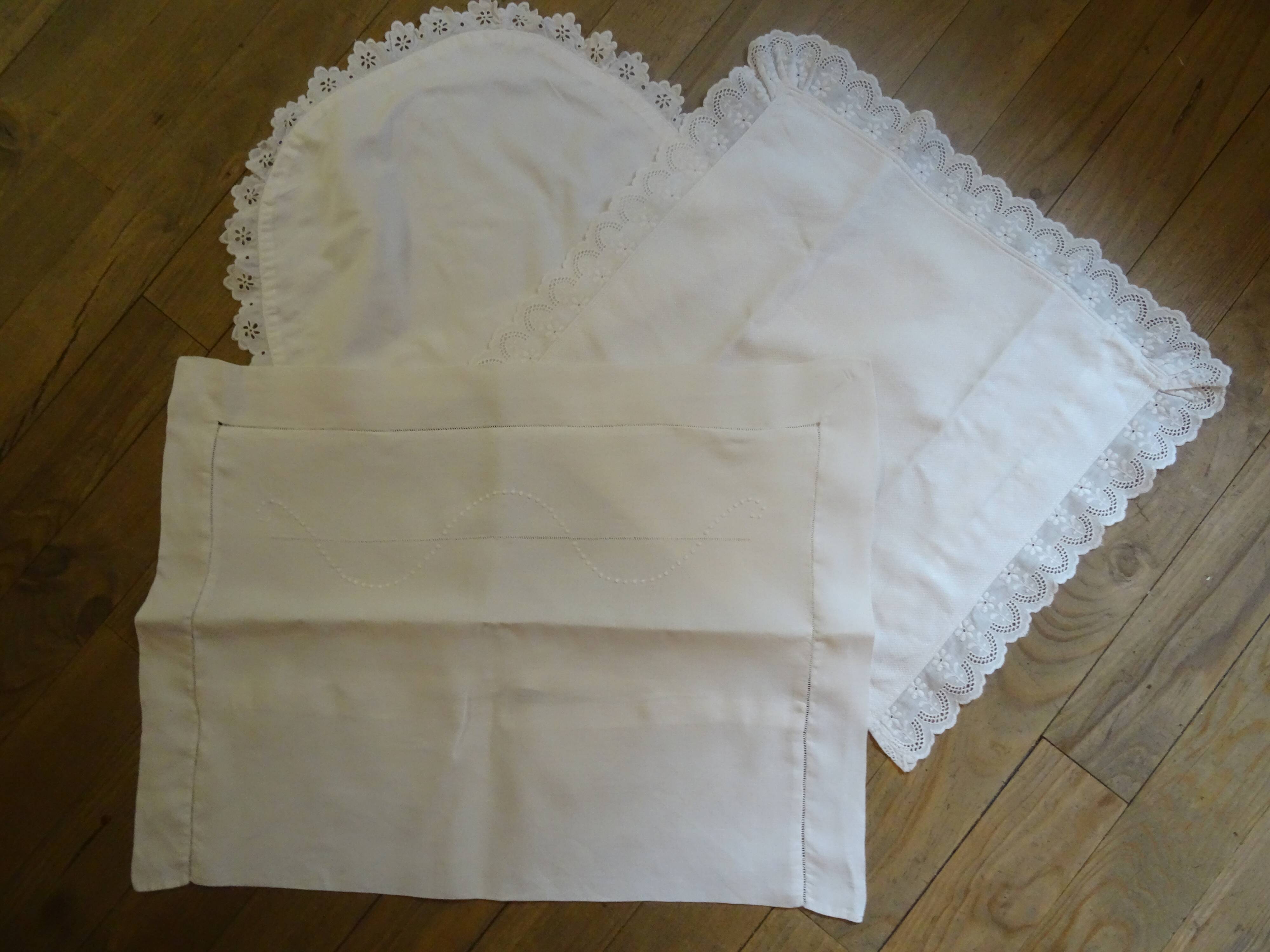 Set of 3 children's pillowcases