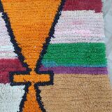 Handmade traditional carpet 250cm x 150cm Moroccan