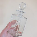 Cut crystal whisky decanter