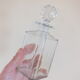Cut crystal whisky decanter