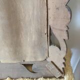 Large wooden mirror