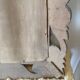 Large wooden mirror