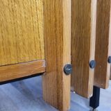 Buffet milanais en hêtre années 1950