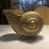 Nautilus bronze champagne bucket
