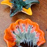 Vallauris style dishes