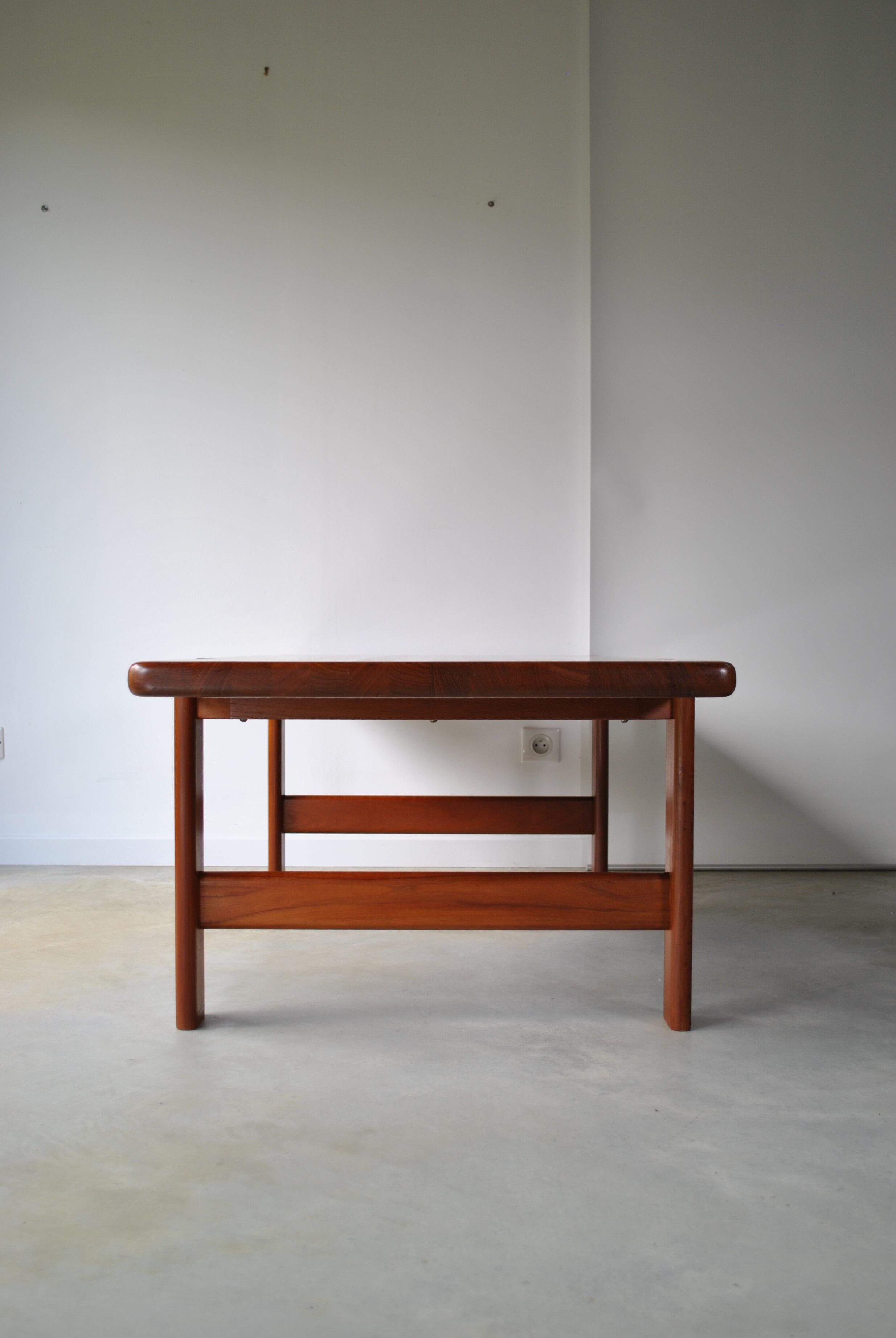 Danish teak coffee table by Niels Bach