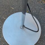 vintage 1960/70 chrome and brushed aluminum floor lamp peter nelson 3 lamp