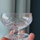 6 St Saint Louis champagne glasses Florian model in cut crystal 539