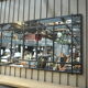 Industrial metal mirror 1930s - 112x221cm