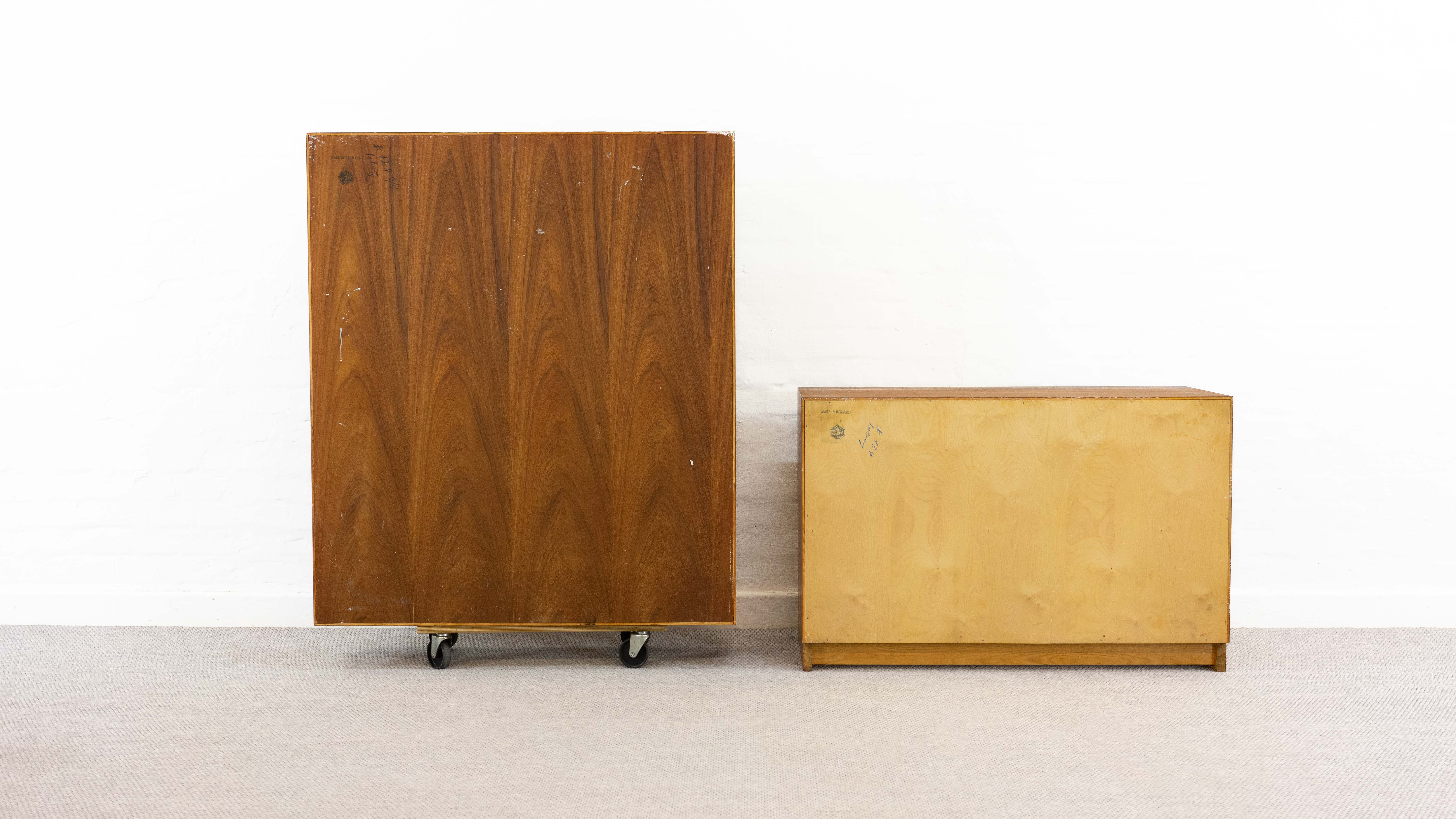 Borge Mogensen teak bookcase for Soborg Mobelfabrik, 1960s