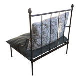 Set of 2 iron garden chairs