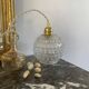 Vintage glass globe lamp